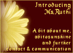 Meet Ms. Ruthi & Contact Info