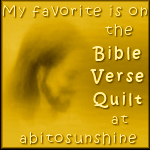 Bible Verse Quilt