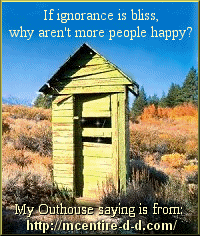 Outhouse adoption by Dot at Hope in a World of Hate