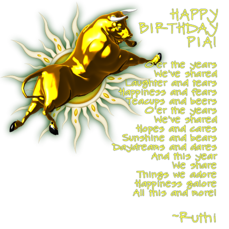 Happy Birthday Pia!
