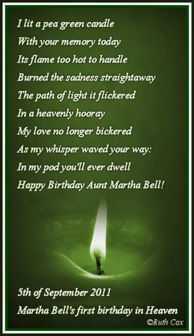 Happy Birthday Martha Bell