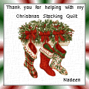 Nadeen's Stocking Quilt